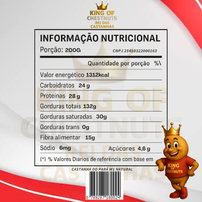 CASTANHA DE CAJU W1  NATURAL